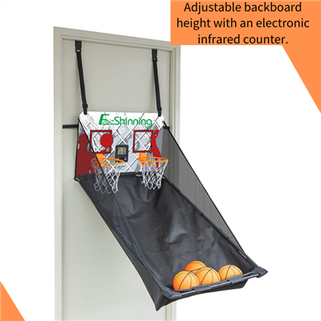 Door Double Shot Basketball with Arcade