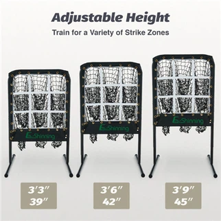 Height Adjustable Baseball Pictching Net