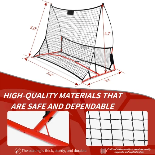Soccer Rebound Net With Double Side